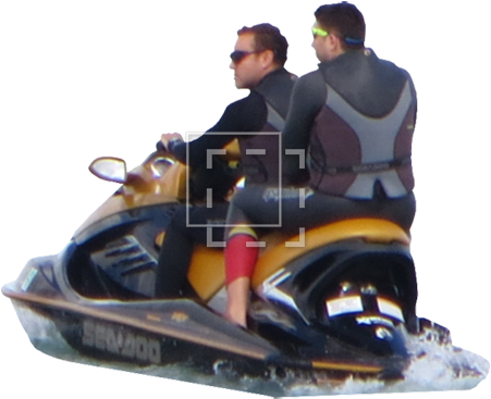 Parent Category - Two Guys On A Snowmobile (450x450), Png Download