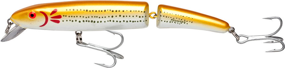 Gold Chrome/orange Belly - Bomber Spinnerbaits (1000x1000), Png Download