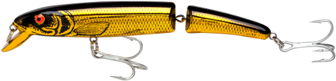 Gold Chrome/black Back - Bomber Jointed Magnum Long A (520x520), Png Download