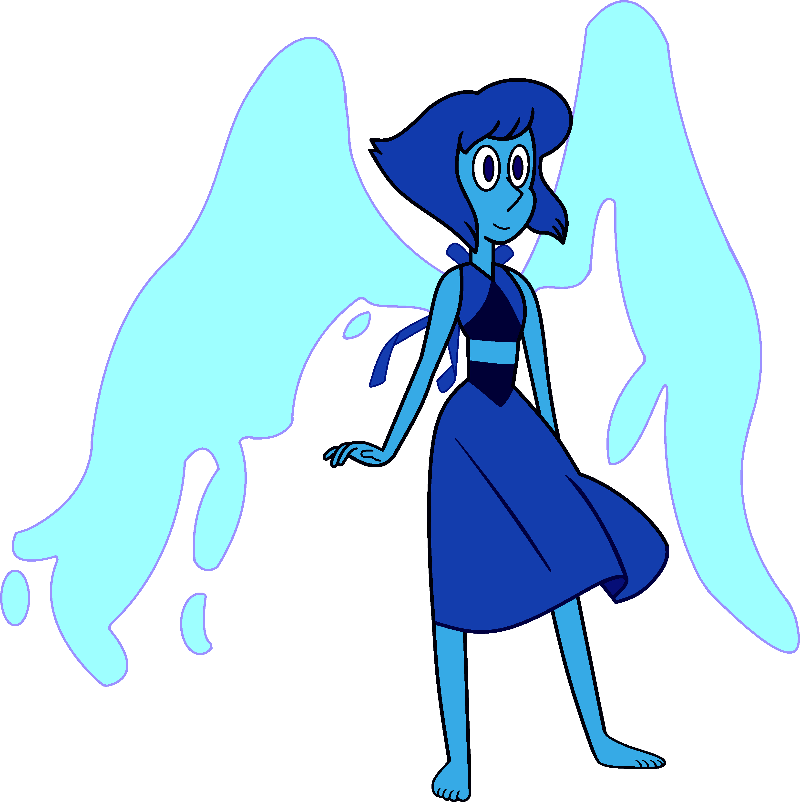 Lapis Lazuli - Lapis Lazuli Steven Universe (3300x3290), Png Download