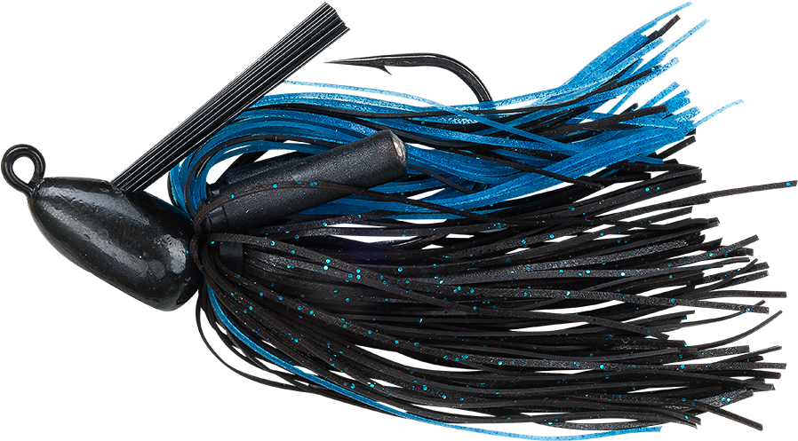 Booyah Boo Jig For Bass Fishing - Blue (1000x1000), Png Download