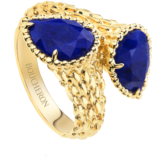Serpent Bohème Two-stone Ring, S Motifs - Lapis Lazuli Bijoux Luxe (370x370), Png Download