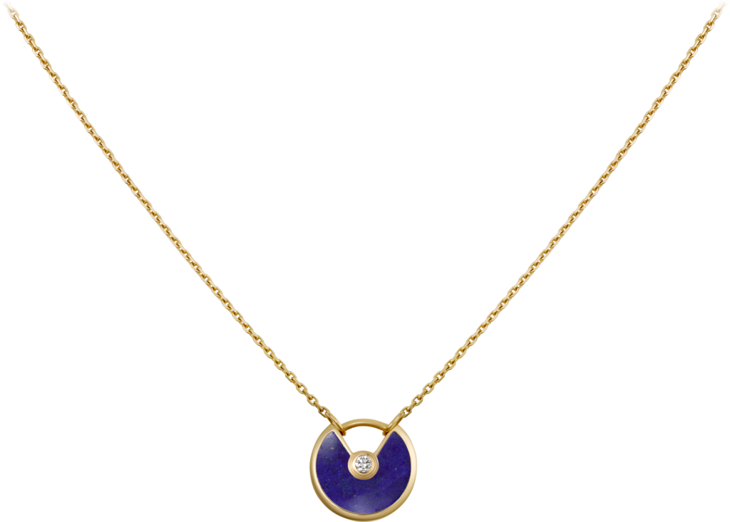 Amulette De Cartier Necklace, Xs Modelyellow Gold, - Cartier Necklace (1024x733), Png Download