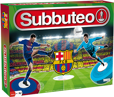 Paul Lamond 3044 Subbuteo Barcelona Main Game (600x345), Png Download