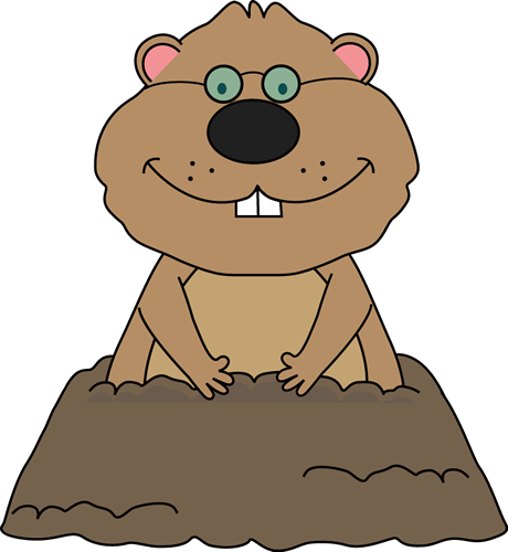 You Can Always Name Your Groundhog Jeffrey Or Garry - Groundhog Clip Art (460x500), Png Download