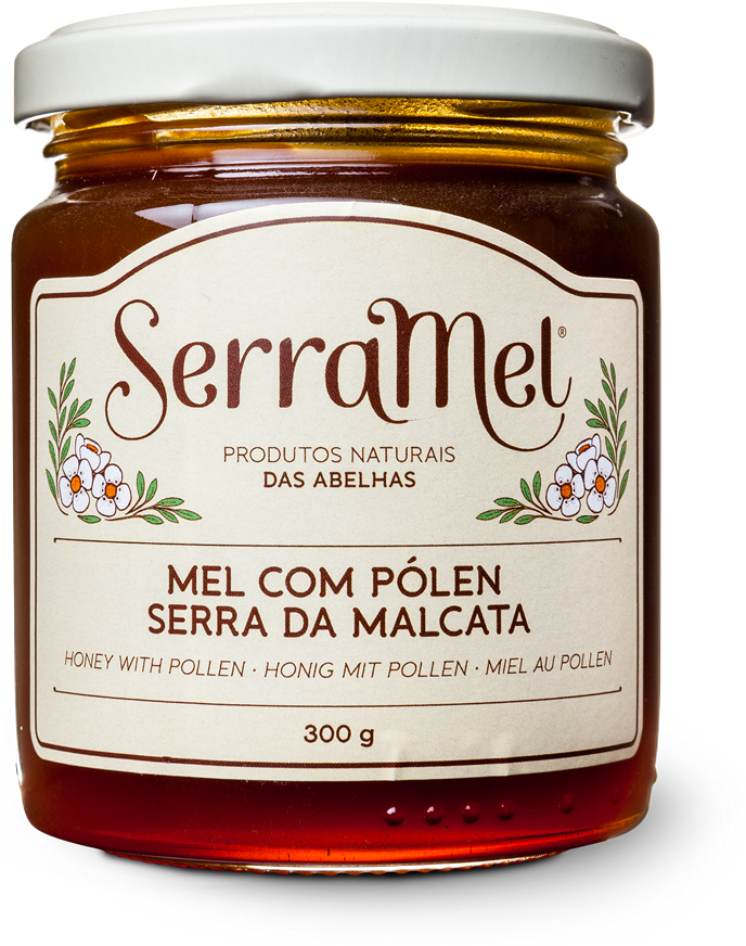 Serramel Honey, Oak - 10.58 Oz (756x871), Png Download