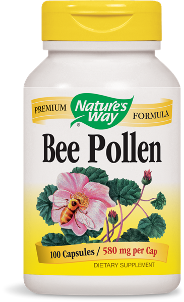 2020 - Bee Pollen - Natures Way Bee Pollen (365x600), Png Download
