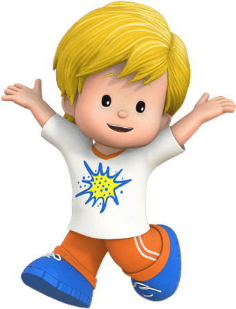 Little People - Fisher Price Little People Eddie (370x475), Png Download