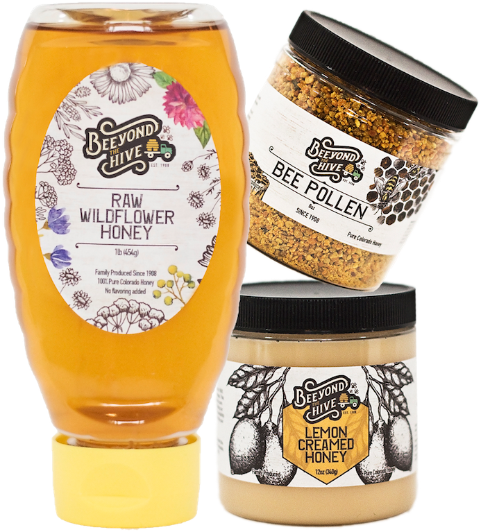 Pollen, 1lb Honey & Creamed Honey Gift Box - Wheat Beer (1200x857), Png Download