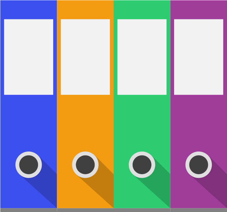 Binder Cliparts - Binder Clipart Png (800x800), Png Download