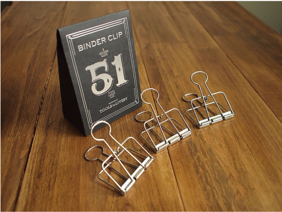 51 Binder Clips - Plywood (560x600), Png Download