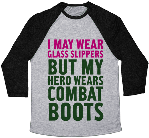 Glass Slippers & Combat Boots Baseball Tee - Fantastic Beasts T Shirts (484x484), Png Download