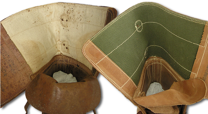 Test And Experimental Combat Boots Were Made With A - Leather (700x405), Png Download