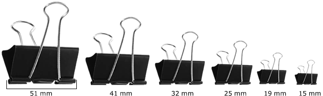 Informações Gerais - Prendedor De Papel 51mm (700x200), Png Download