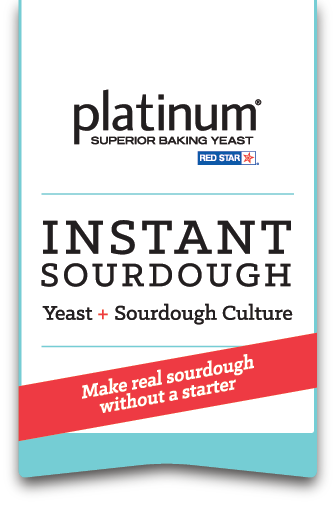 Red Star Platinum Instant Sourdough Yeast - Yeast (336x506), Png Download