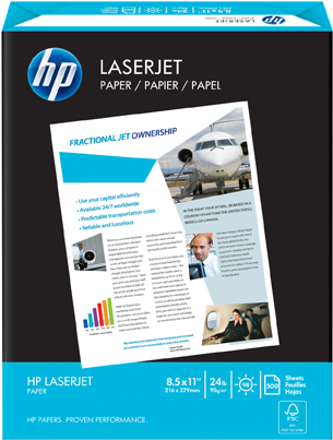 Hp Laserjet Paper-500 Sht/letter/8 - Hp Premium Laserjet Paper (573x430), Png Download