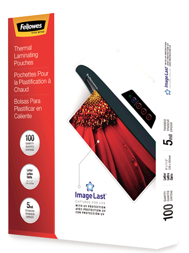 Thermal Laminating Pouches - Fellowes Thermal Laminating Pouches, Imagelast, Letter (500x500), Png Download
