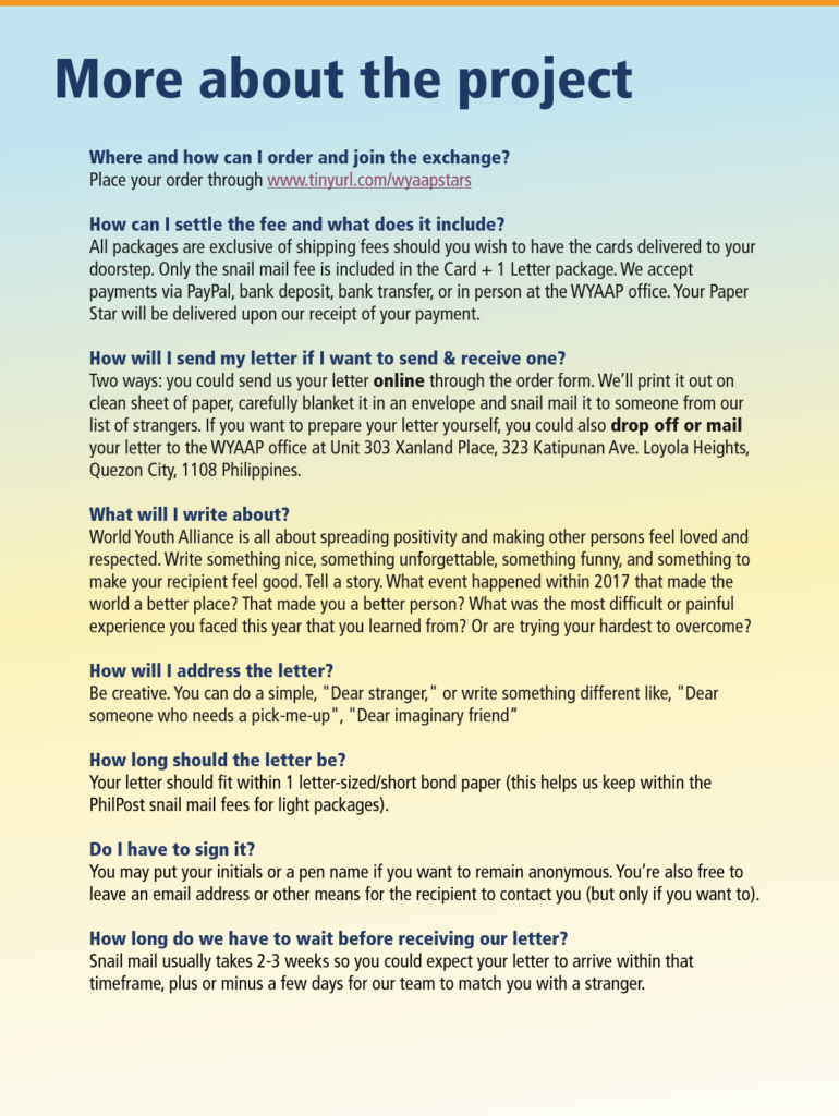 Order Your Paper Stars And Join The Letter Exchange - Like Facebook (770x1024), Png Download