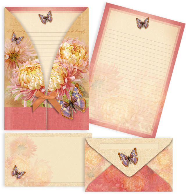 Letter Paper Set - Carson Be Joyful Floral Spring House Flag (700x700), Png Download