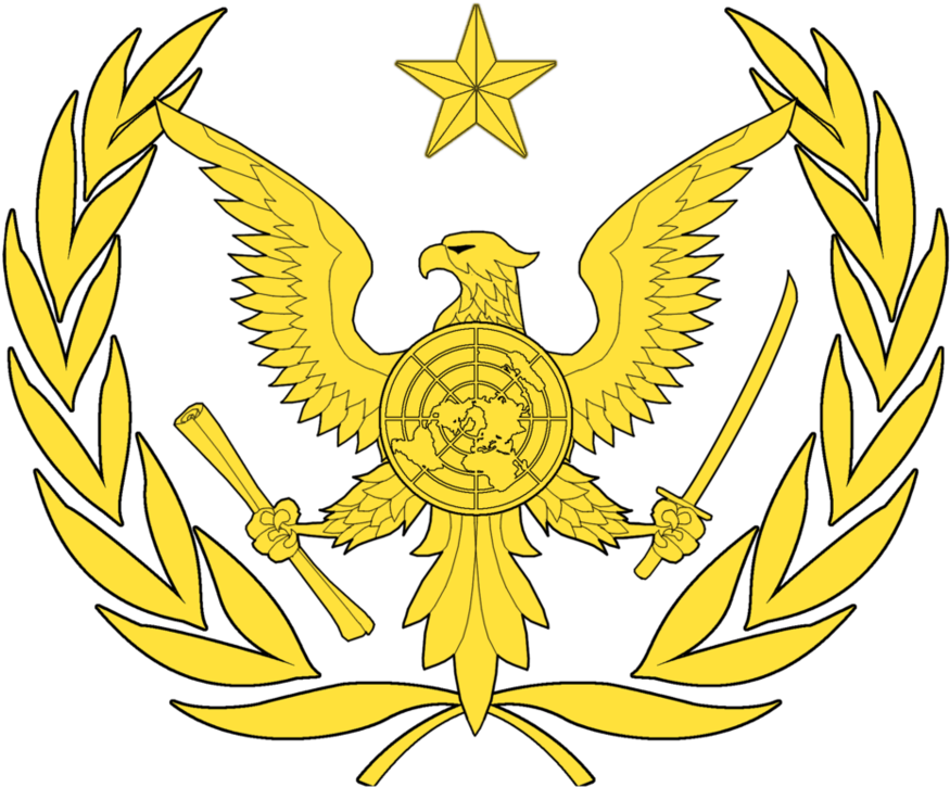 Un Symbol - United Earth Alternative Flag (962x831), Png Download