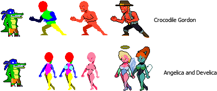 Finished The Crocodile Gorden Segment Of The Tournament - Illustration (486x362), Png Download