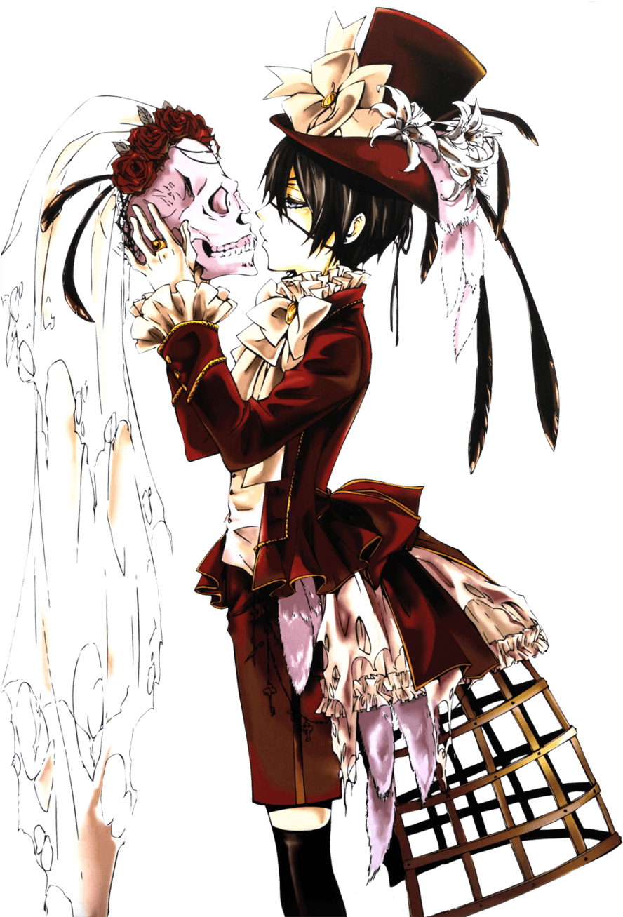 Ciel Phantomhive Render By Yusunnie On Deviantart - Black Butler Manga (900x1306), Png Download