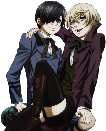 Transparent Ciel & Alois ♧ - Alois Trancy And Ciel (400x456), Png Download