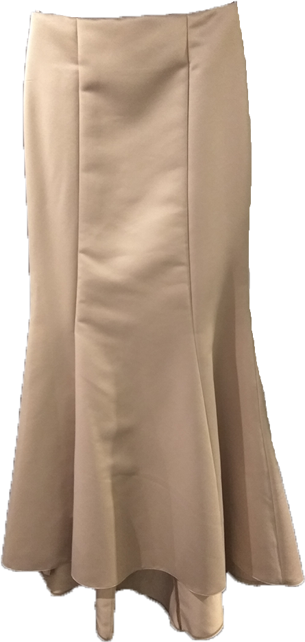 Maxi Mermaid Skirt With Ruffles - Skirt (960x960), Png Download