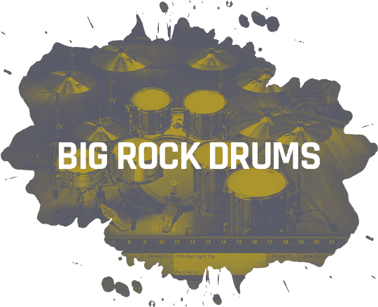 Big Rock Drums - Heavy Metal (600x600), Png Download
