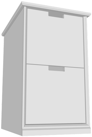 File Cabinet V3 - Filing Cabinet (1000x517), Png Download