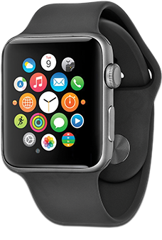 Iwatch - Apple Series 3 Watch Nike (350x350), Png Download