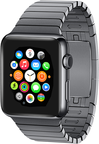 Apple Watch - Geotel Milanese Loop(2.0 Version) Stainless Steel Bracelet (600x600), Png Download