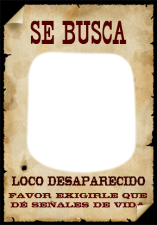 Se Busca Png - Bala Loca (314x450), Png Download