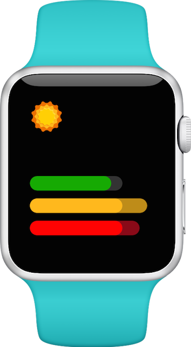 To Design Noom For Apple Watch, We Assembled A Small - Apple Watch Clipart (386x700), Png Download