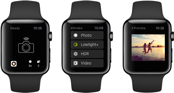 This Enables You To Take Photos In Situations Where - Apple Watch 3 Space Gray (600x311), Png Download