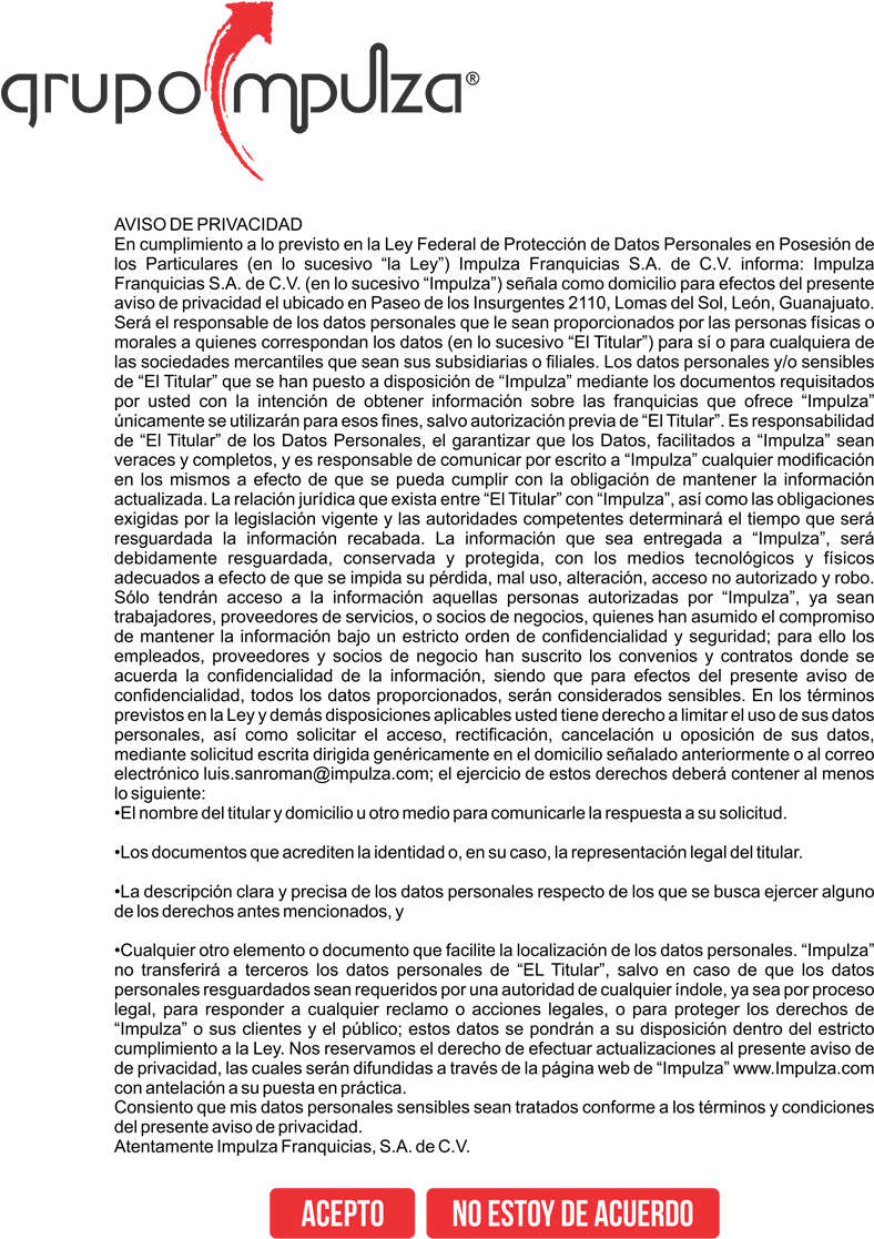 Franquicias - Grupo Impulza (900x1150), Png Download