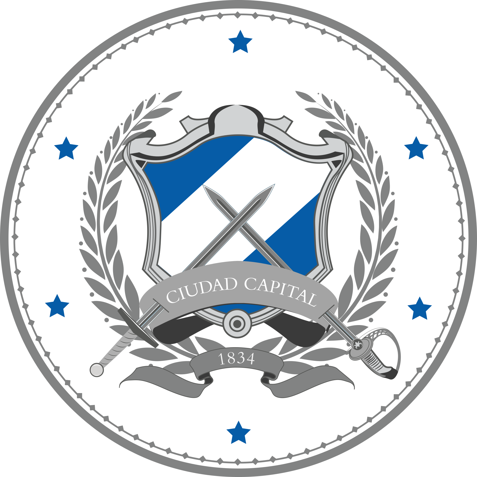 Open - Logo De La Alcaldia De San Salvador (2000x2000), Png Download