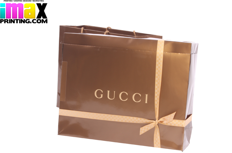 Share This Image - Gucci Shopping Bag Png (911x600), Png Download