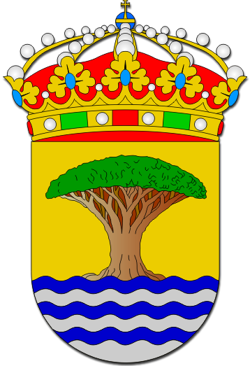 Escudo De Alajeró - Escudo De La Gomera (358x523), Png Download