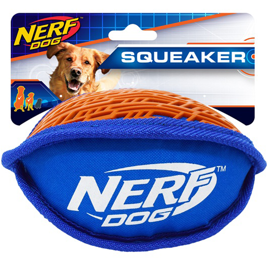 Nerf 4" Tpr Football Dog Toy (600x600), Png Download