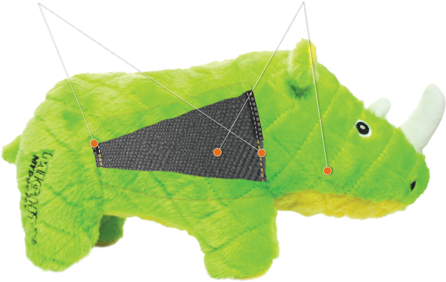 Mighty Dog Toys - Animal Figure (933x625), Png Download