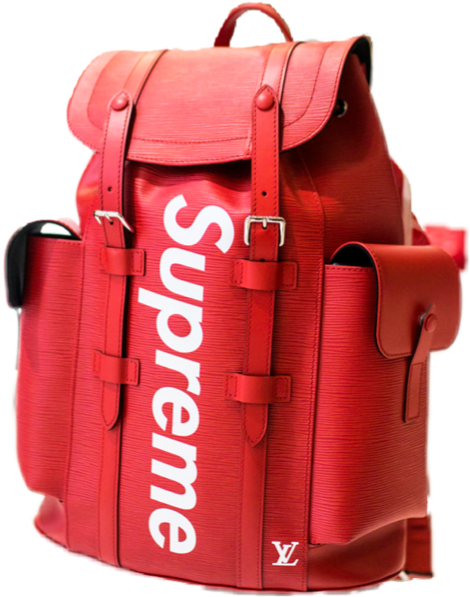 Report Abuse - Supreme Louis Vuitton Backpack (501x622), Png Download