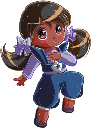 “commission - Rainbow Brite Shirt Indigo (400x557), Png Download