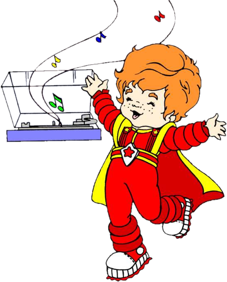 Youpie Musique Ded - Rainbow Brite (800x965), Png Download