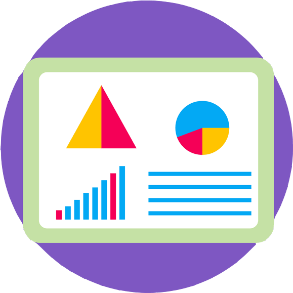 Analysis Of Statistical Data - Circle (800x800), Png Download