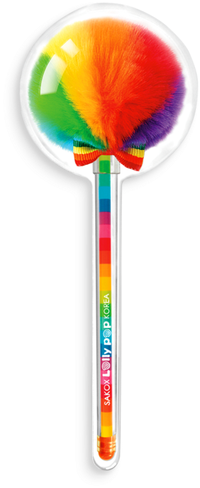 Sakox Lollypop Pens - Ooly Rainbow Lollypop Pen In Unique Pens + Pencils (800x800), Png Download