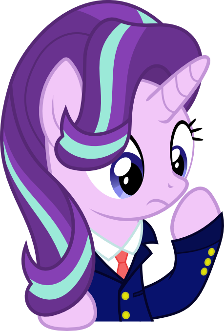 Hotsun6392, Clothes, Necktie, Pony, Safe, Solo, Starlight - Necktie (459x678), Png Download