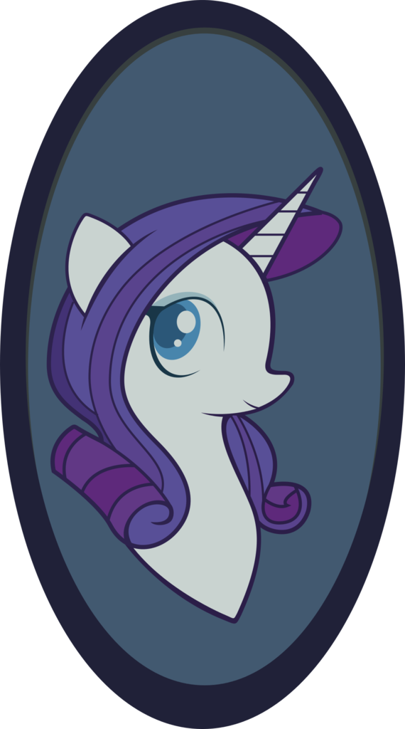 Bluetech, Bust, Headshot, Inkscape, Mare, Rarity, Safe, - Cartoon (570x1024), Png Download