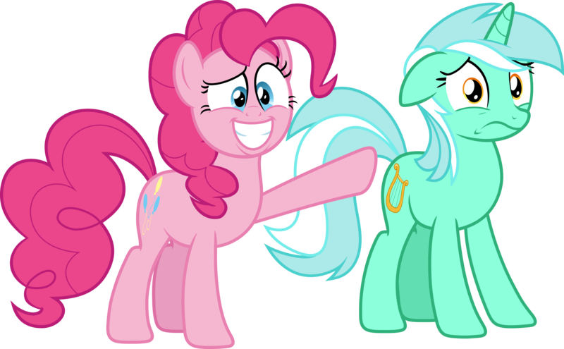 Pointing, Pony, Rock Solid Friendship, Sad, Safe, Simple - Lyra Heartstring Not Amused (800x495), Png Download