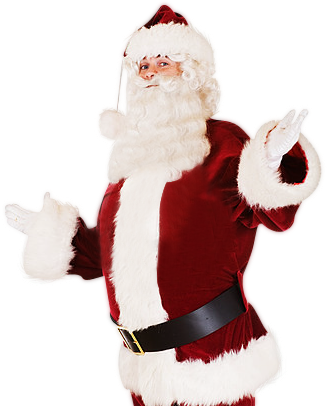 Santa Claus (327x406), Png Download